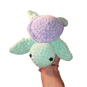 Plush Crochet Handmade Turtle Pin Cushion